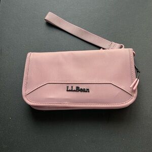 L.L. BEAN Lilac Wristlet Wallet